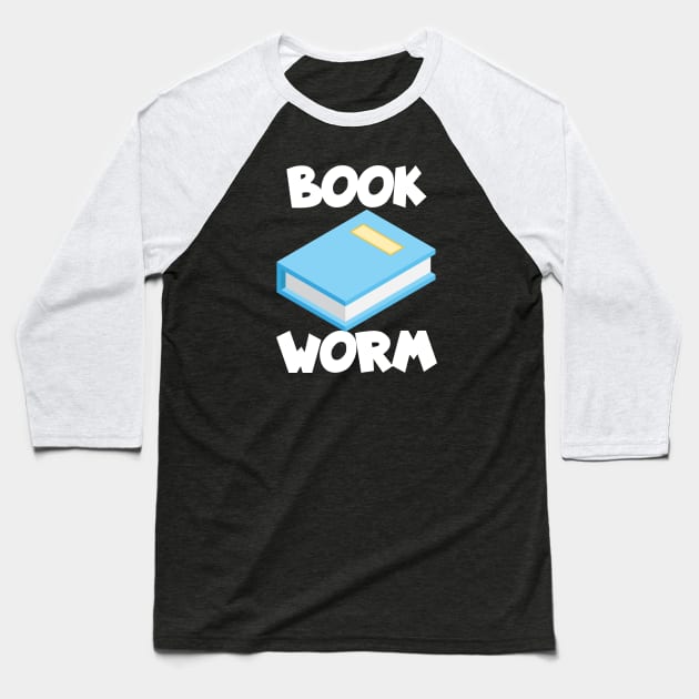 Bookworm Baseball T-Shirt by maxcode